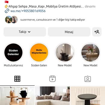 Ayyıldız Sehpa (Instagram) Ayyıldız Sehpa Siparişim