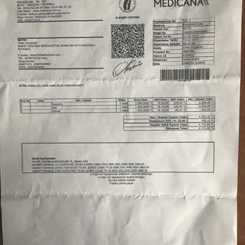 Medicana'da Fatura Kesim Hatası Ve İlgisiz Personel Sorunu