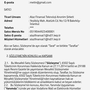 Payguru Yasal Olmayan Edinilmiş Ödeme