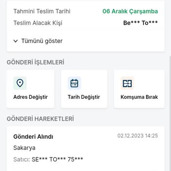 Trendyol Expres Kargoda Sorun Yaşadım