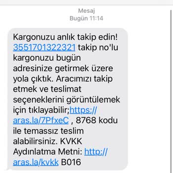 Aras Kargo Kargolarım Evde Olduğum Halde Eve Gelmiyor.