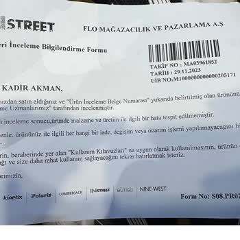 In Street Ayıplı Mal Satışı Ve Müşteri Mağduriyeti