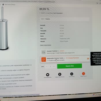 Koçtaş, Mağaza Teslim Ürün Alımına 75 TL Puan Yanıltması