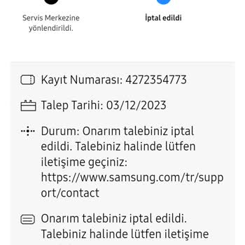 Samsung Klima Arıza Kaydımın Reddedilip Düzgün Hizmet Verilmemesi!