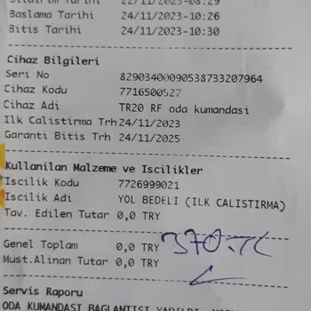 Bosch Oda Termostatı Montaj Ücreti