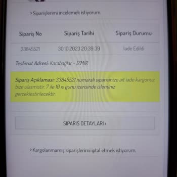 Sefamerve İade Ücreti Hesaba Geçmedi