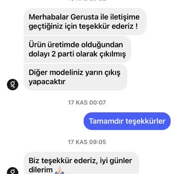 Gerusta Markası Ürünümü Yollamadı