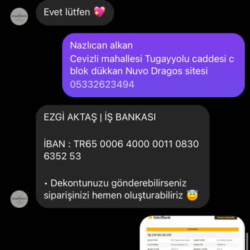 Ezgi Aktaş. Co Ödemesini Alıp Göndermediği Siparişler