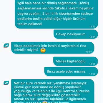Watsons Siparişimi Eksik Teslim Etti!