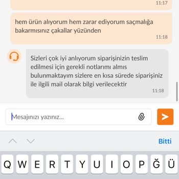 Trendyol Teslim Edilmeyen Sipariş