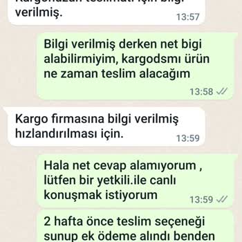 Zara 2 Haftadır Teslim Edilemeyen Kargo