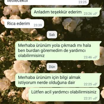 Qafiye Prive Siparişim Kargoya Dahi Verilmedi İptal İşlemleri Başlatılsın İstiyorum