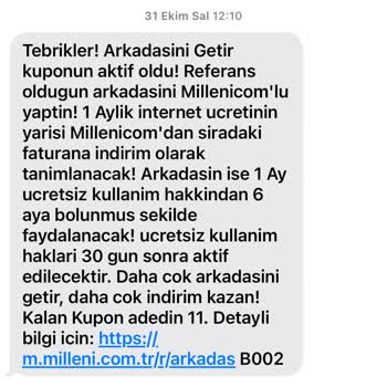 Millenicom İnternet Ve Uygulamasının Kötülüğü