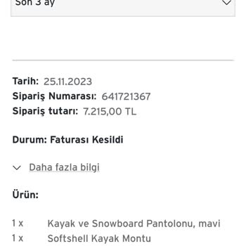 Tchibo Gelen Ürün Farklı