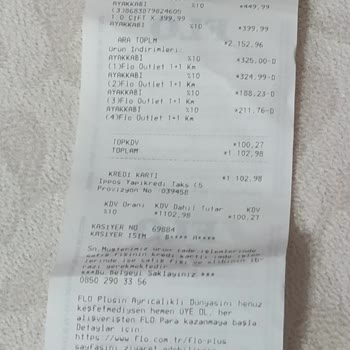 FLO Ayakkabı Ürün Değişimi İsteği