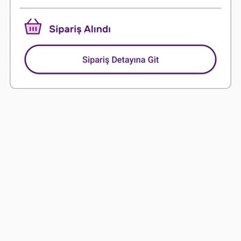 Gratis Siparişim 7 Gündür İlk Aşamada