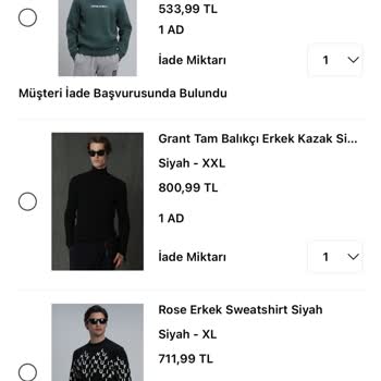 Lufian İade Kabul Edilmiyor