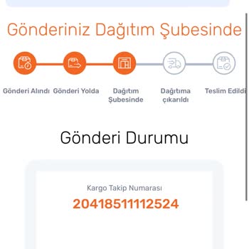 Sürat Kargo Sürer Kargo Dağıtıma Çıkmayan Kargo