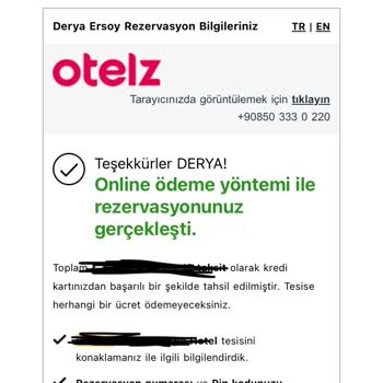Otelz Rezervasyon İptali & Müşteri Temsilcisi Üslubu
