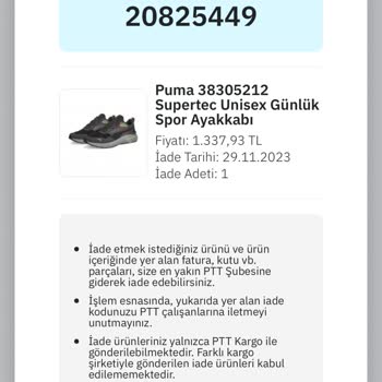 URASSPOR Yanlış Ürün Gönderdiler!