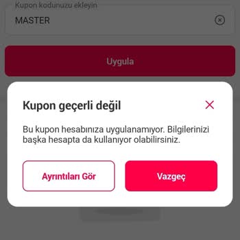 Yemeksepeti İndirim Verip Kullandırmadı