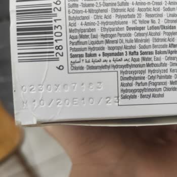 Colour Specialist Trendyol Son Kullanma Tarihi Geçmiş Ürün