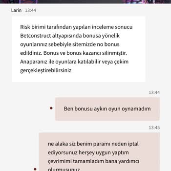 Admiral Casino Bakiyem Sıfırlandı Param Verilmedi Haklı Olduğum Halde