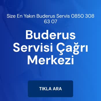 Buderus Kombi Arızası Giderilmemesi