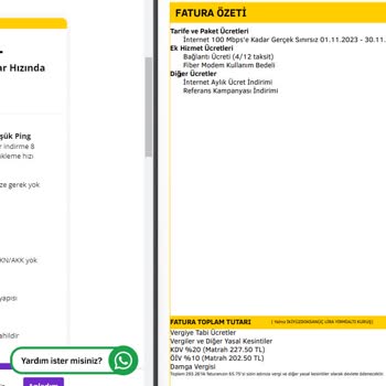 Millenicom Abone Olduktan Sonra Faturada Usulsüzlük Yapmaktadır