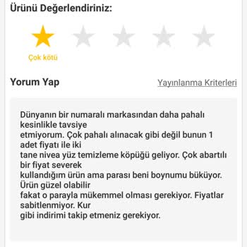 Trendyol Ürünlerin Yorum Aldatması