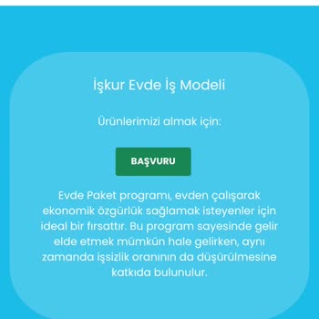 iskurpaketleme.com İşkur Adı Altında Yanıltıcı Site Şikayeti