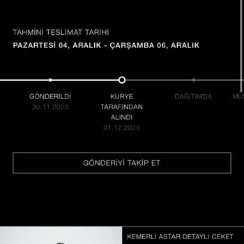 Zara Online Sitesi Alışverişim Haber Edilmeden Geri İade Edildi