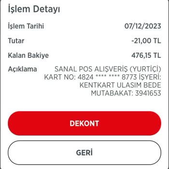 Erzurum Büyükşehir Belediyesi Kartıma Para Yatmaması