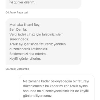 Hepsiburada Fatura Talebimi Çözmüyor İşi Yokuşa Sürüyor