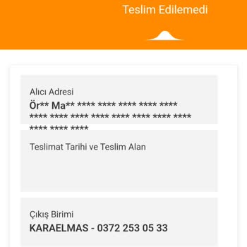 MNG Kargo Teslim Edilmeyen Kargo