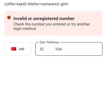 Yemeksepeti Uygulamasına Giriş Yapamıyorum!