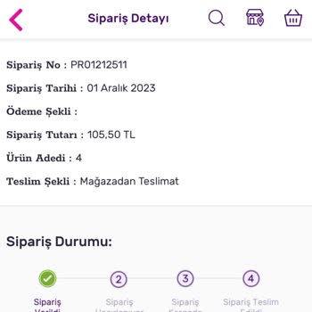 Gratis Online Siparişi Kargoya Verilmiyor