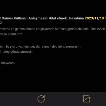Pre Dünyam Hesabı Aldım Ban Yemiş Hesap Çıktı