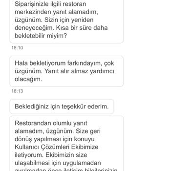 Yemeksepeti Eksik Ürün Yollayan Ve Ulaşılamayan KFC