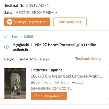 Trendyol Paramı Geri Vermiyor