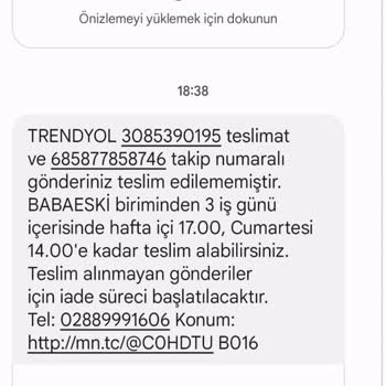 MNG Kargo Paketi Eve Getirmemesi.