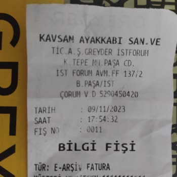 Greyder Kalitesiz Ayakkabı Satışı