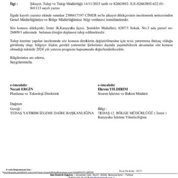 GDZ Elektrik Dağıtım İnşaat Engeli: Taşınmayan Elektrik Direği Mağduriyeti