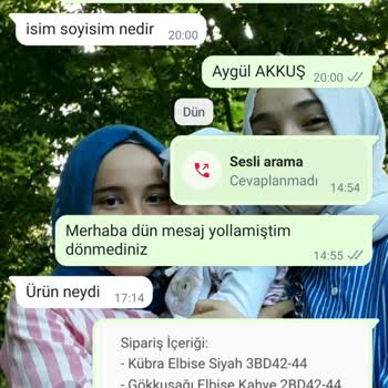 Tesettür Zenn (İnstagram) Ürünüm Gelmedi, İletişim Sıfır!