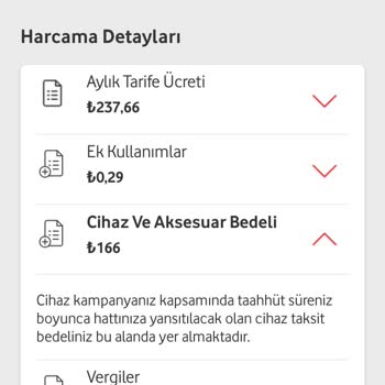 Vodafone İptal Edilen Urunu Faturaya Yansıtıyor