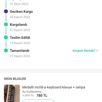 Dolap Ve Sürat Kargo'nun Ücret İadesi!