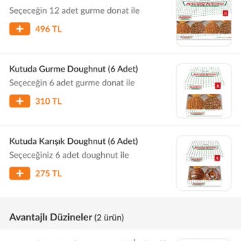 Trendyol GO -krispy Kreme Altunizade