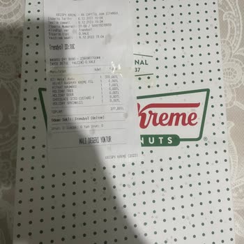 Trendyol GO -krispy Kreme Altunizade