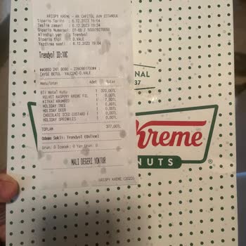 Trendyol GO -krispy Kreme Altunizade
