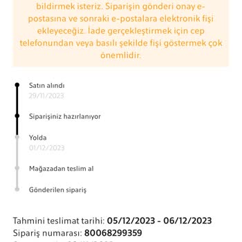 Zara Kargonun Belirtildiği Sürede Teslim Edilememesi